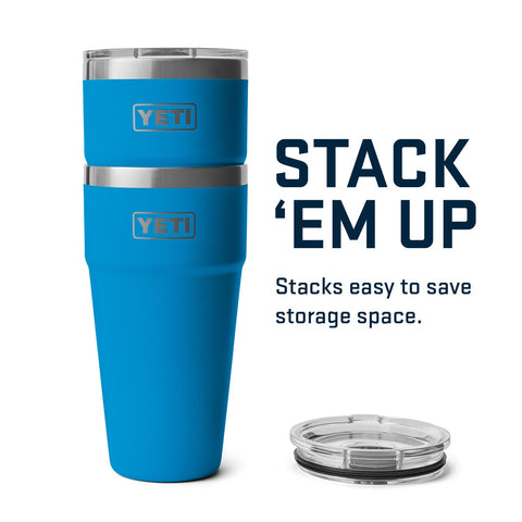 YETI Rambler size comparison in hand showing 30 oz capacity and ease of use