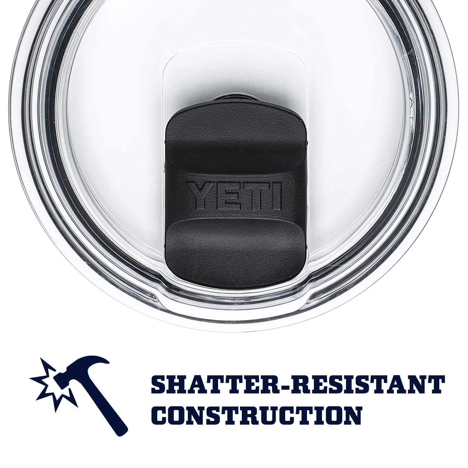 YETI Rambler filled with iced drink showcasing long-lasting temperature retention