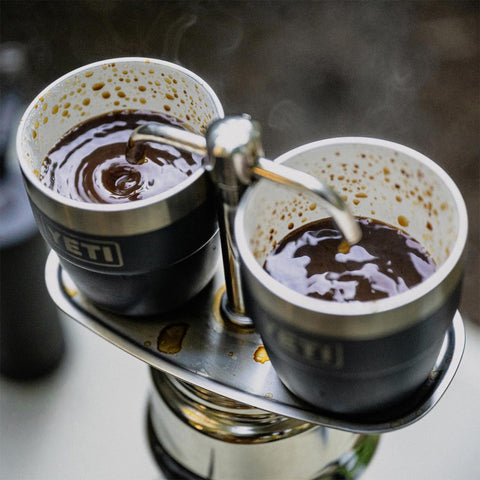YETI Rambler 4 oz top view showing wide rim for accurate pours