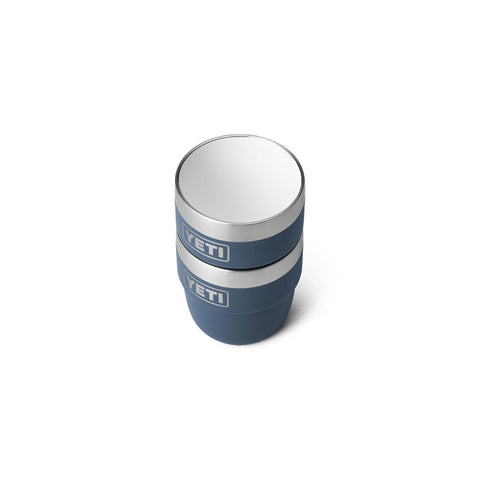 YETI Rambler on camping table illustrating rugged use and outdoor beverage enjoyment