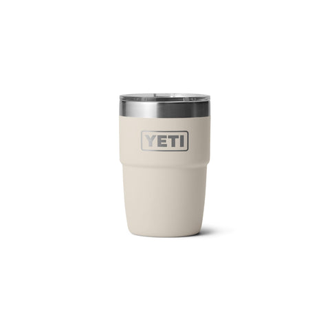YETI Rambler 8 oz front view in Cape Taupe showing compact durable design and insulation