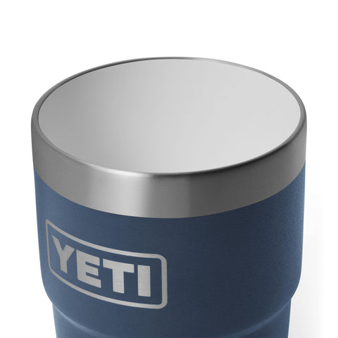 YETI Rambler held in hand showing scale and comfortable one-handed use