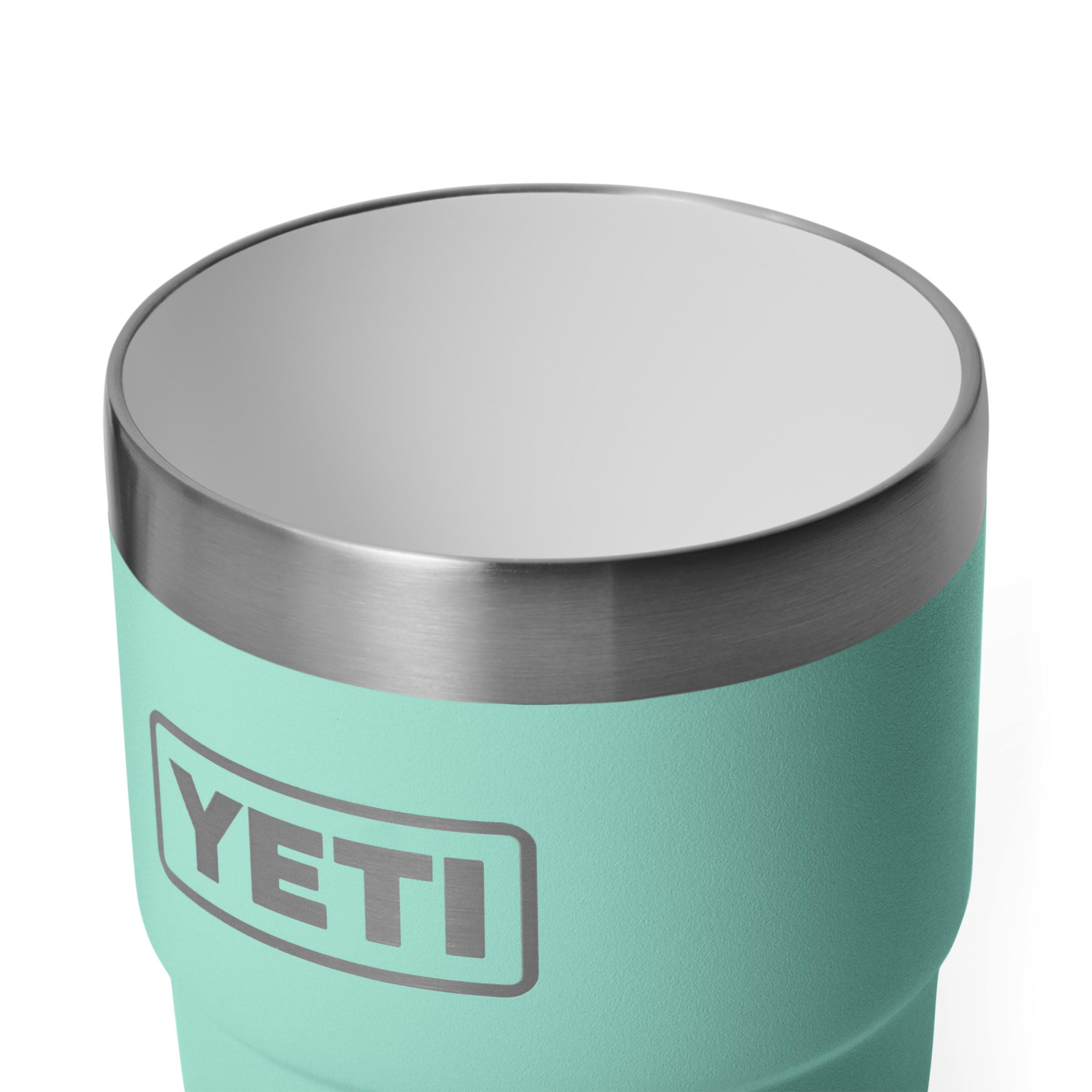 YETI Rambler stack showing compact storage and space-saving benefit