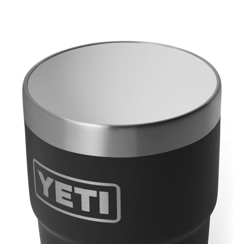 YETI Rambler stackable cups stored neatly demonstrating space-saving design