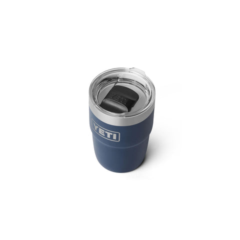 YETI Rambler top view with splash-resistant lid for cleaner sipping on the go