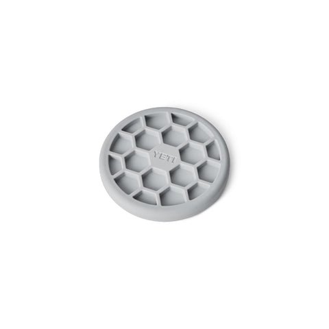 YETI Bearfoot non-slip base detail keeping chiller stable on tabletop and uneven ground