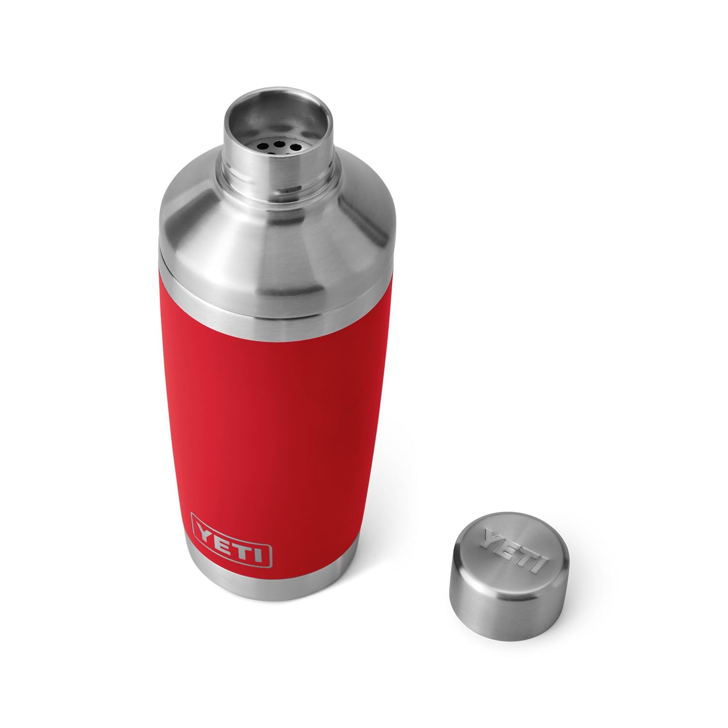 YETI Rambler twist cap action showing easy open pour convenience