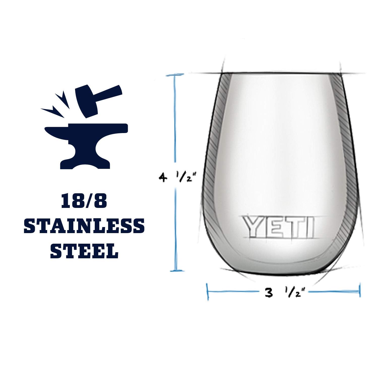 YETI Rambler MagSlider lid close-up highlighting magnetic closure and spill reduction benefit