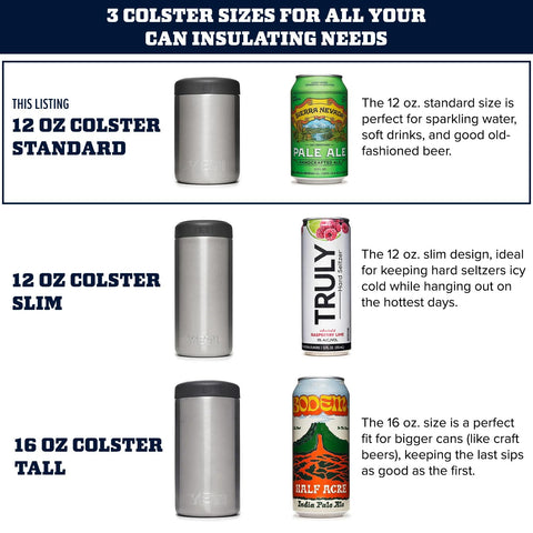 YETI Colster on a picnic table showing outdoor use and durability