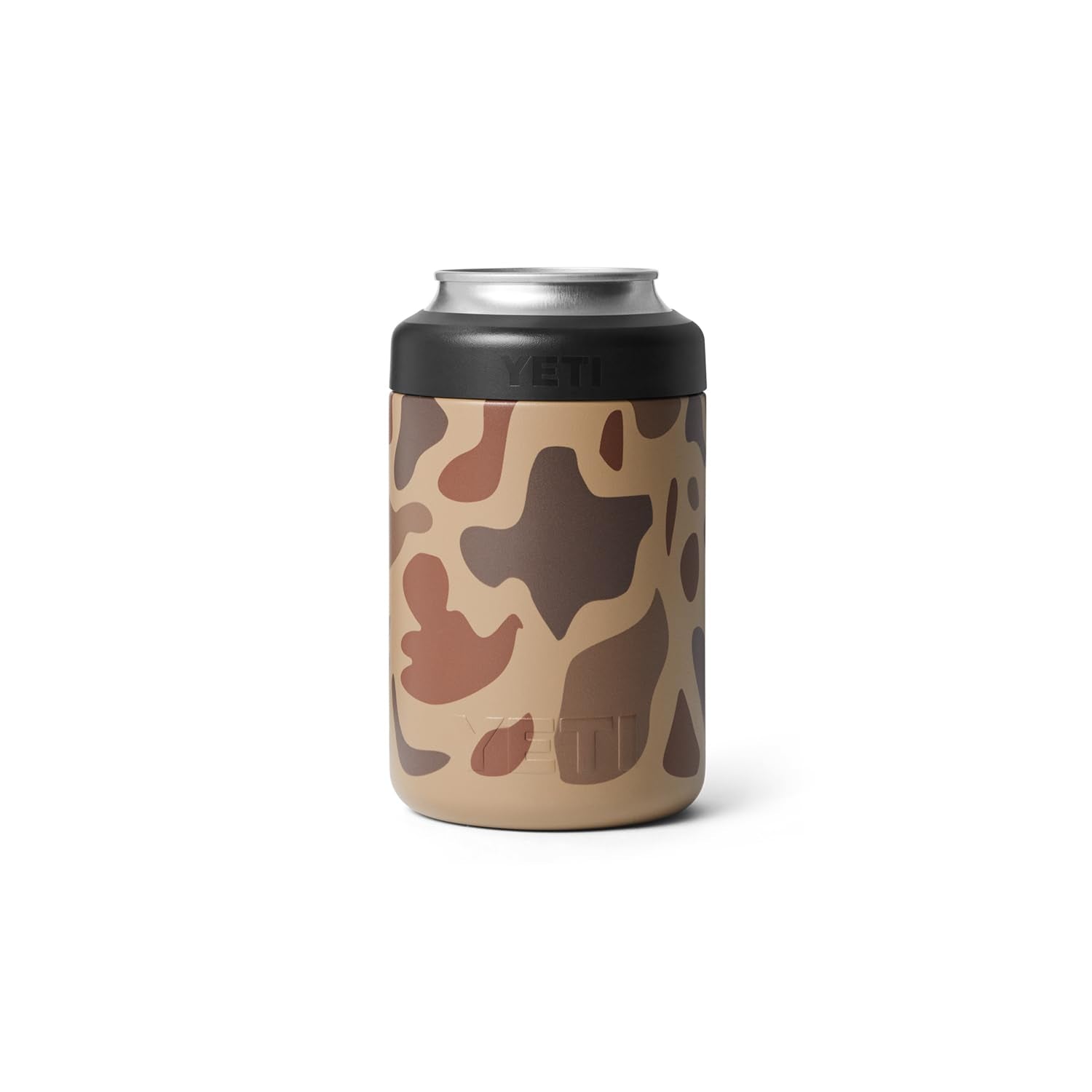 YETI Colster held in hand showing compact size and easy portability