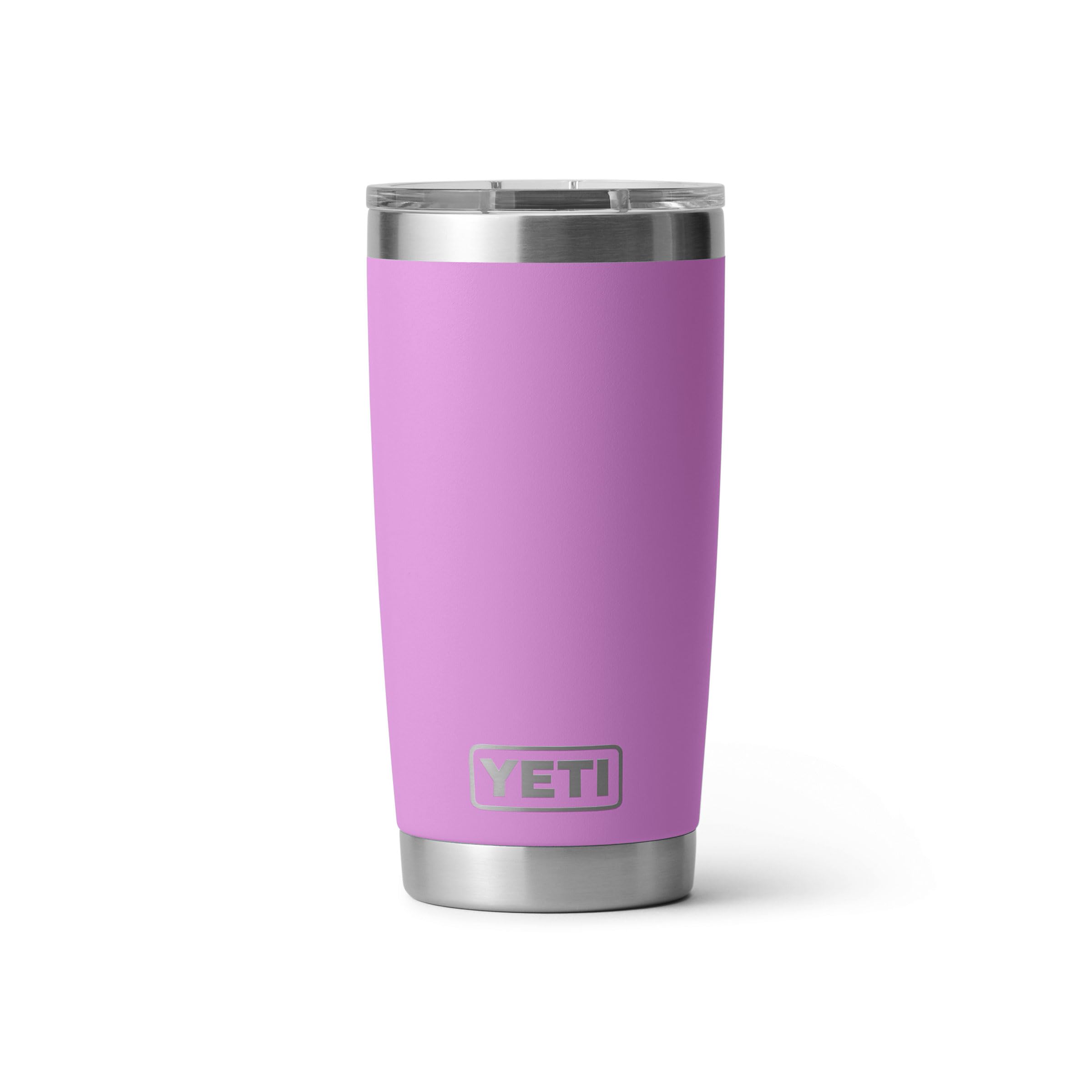 YETI Rambler Desert Bloom front view showing durable cup and color