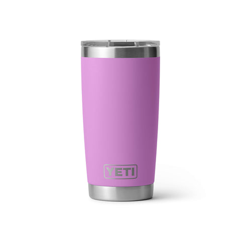 YETI Rambler Desert Bloom front view showing durable cup and color