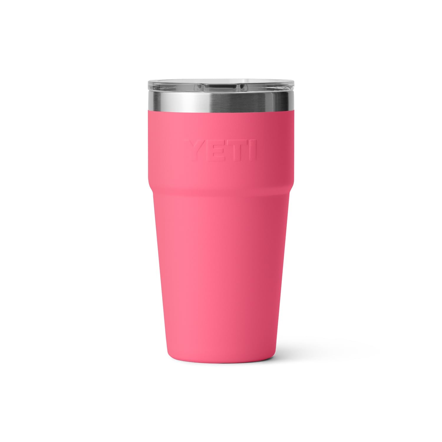 YETI Rambler placed in dishwasher rack illustrating easy cleaning benefit