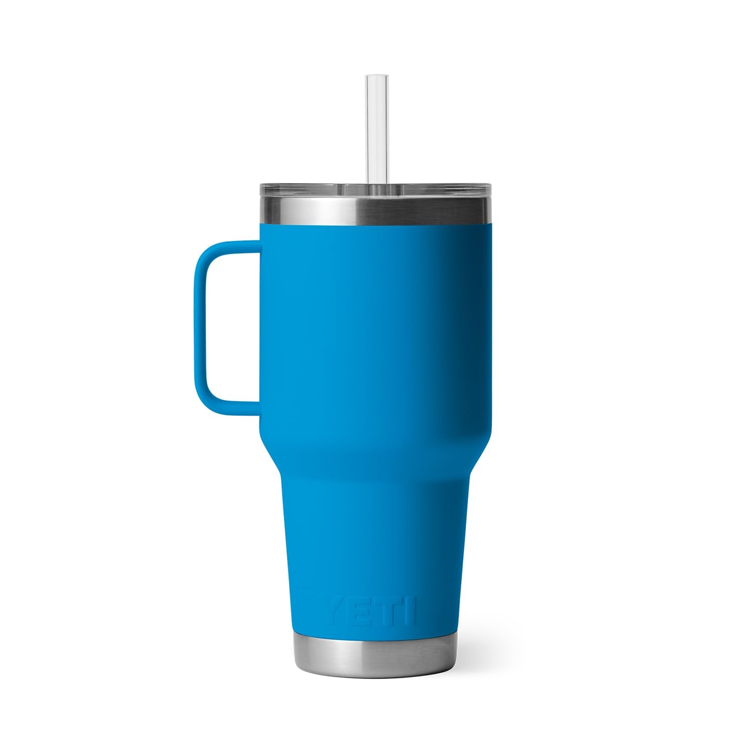 YETI Rambler in dishwasher racks showing dishwasher-safe convenience for cleaning