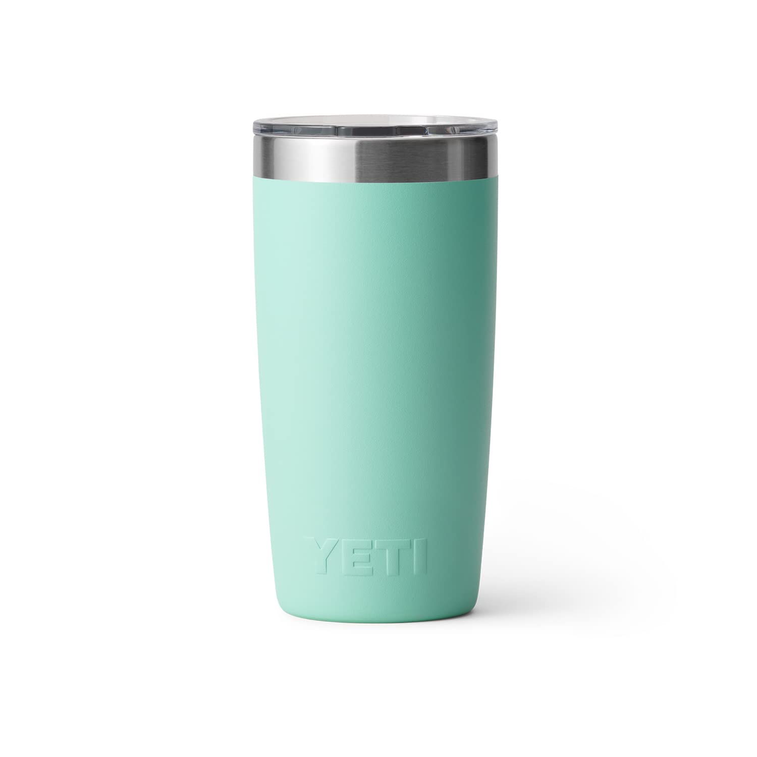 YETI Rambler filled with espresso demonstrating temperature retention