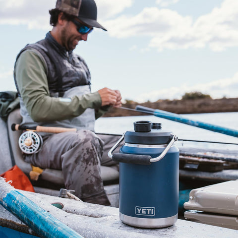 YETI Rambler BearFoot base detail preventing slips and protecting surfaces