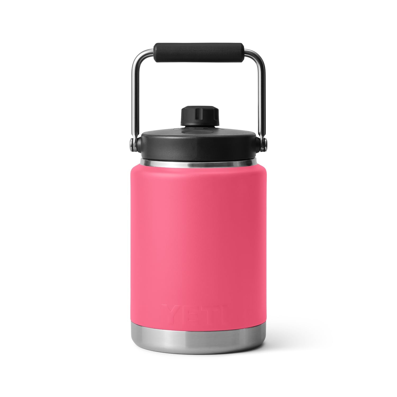 YETI Rambler MagCap docked on jug showing secure magnetic cap convenience