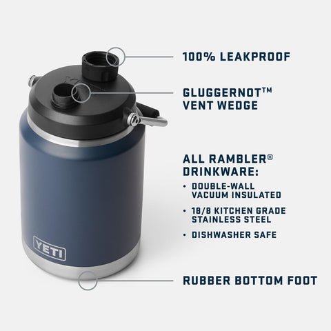 YETI Rambler with MagCap docked, keeping the cap secure and accessible