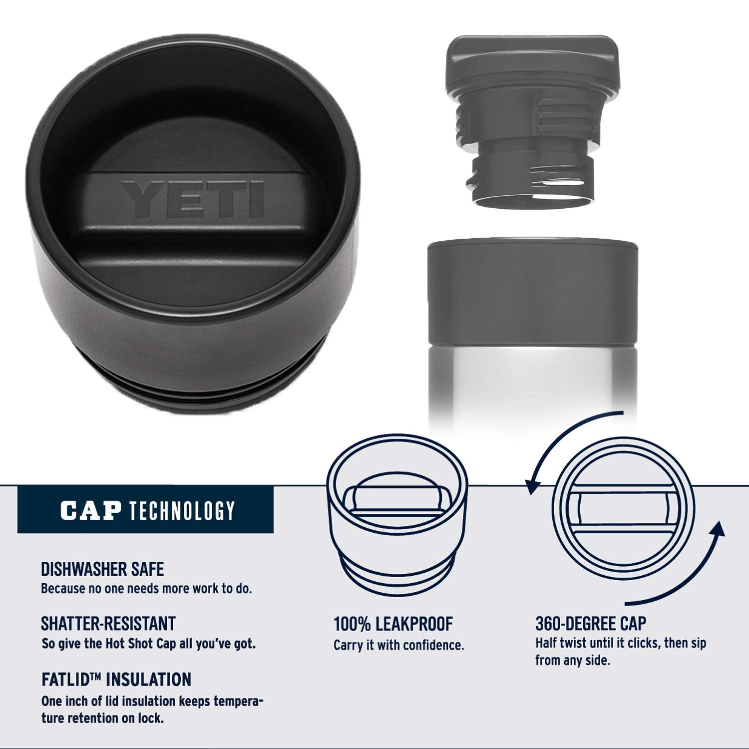 YETI Rambler in bike cupholder showing secure fit and on-the-go convenience
