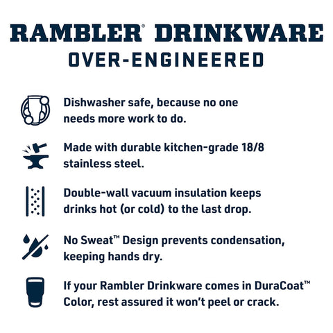 YETI Rambler seated in a car cupholder showing commute-friendly stability