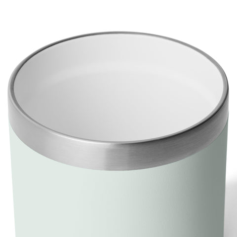 YETI close-up of DuraSip ceramic lining highlighting clean taste benefit