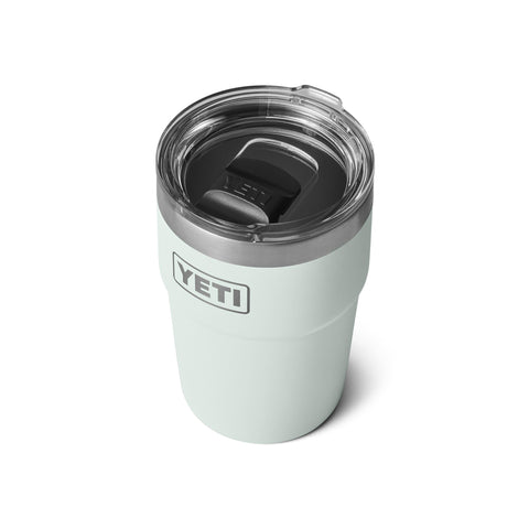 YETI Rambler MagSlider lid detail showing magnetic closure for convenient sipping