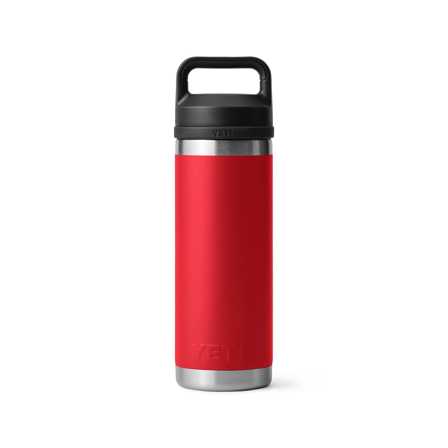 YETI Rambler Chug Cap open during use showing quick-access hydration benefit
