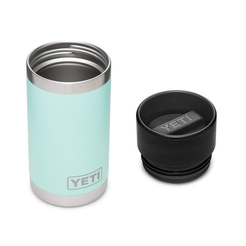 YETI Rambler stainless steel detail showing durable 18/8 finish and rust resistance