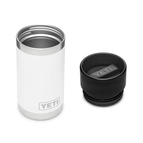 YETI Rambler no-sweat finish close detail keeping hands dry and preventing condensation