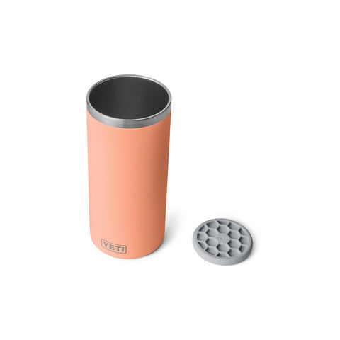 YETI Rambler Bearfoot non-slip base detail providing stability on uneven surfaces