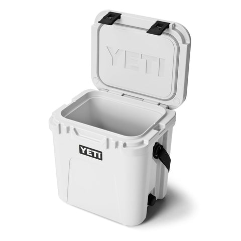 YETI Roadie 24 DoubleDuty strap detail illustrating comfortable hands-free carry