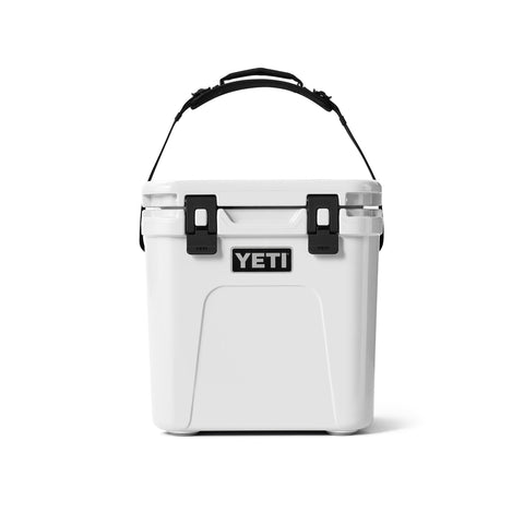 YETI Roadie 24 white texture close-up highlighting durable, easy-clean finish