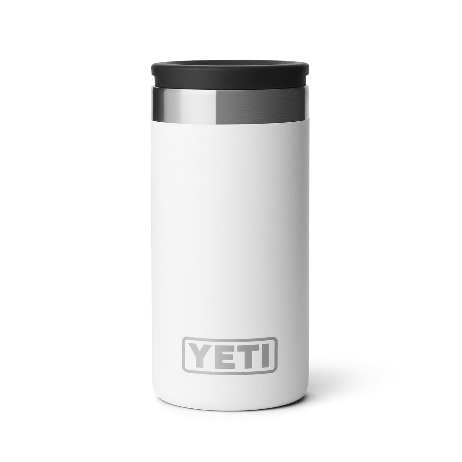 YETI shot glass next to coin for size comparison, compact and travel-ready