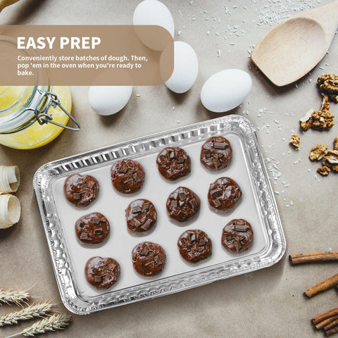 YEUIKERR pan positioned on oven rack highlighting oven-safe, stable baking