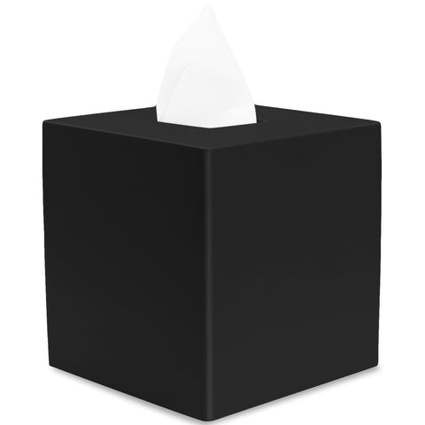YEW DESIGN front view showing matte black square cover and tidy aesthetic