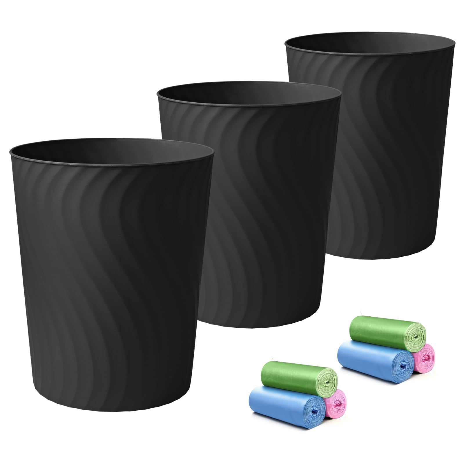 YGJT front view compact trash can showing clean silhouette and space saving benefit