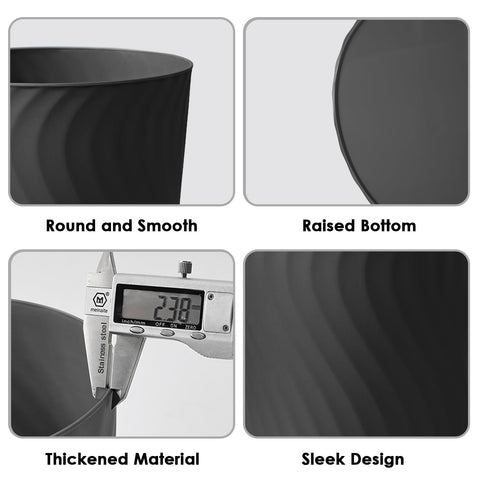 YGJT size comparison with toilet paper roll showing scale and compact footprint