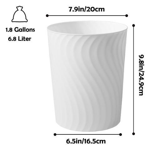YGJT trash can beside toilet showing scale and ideal placement benefit