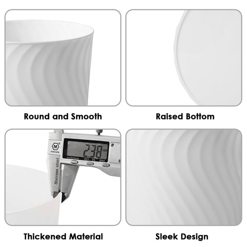 YGJT top-down view showing 7.9 inch diameter for compact footprint