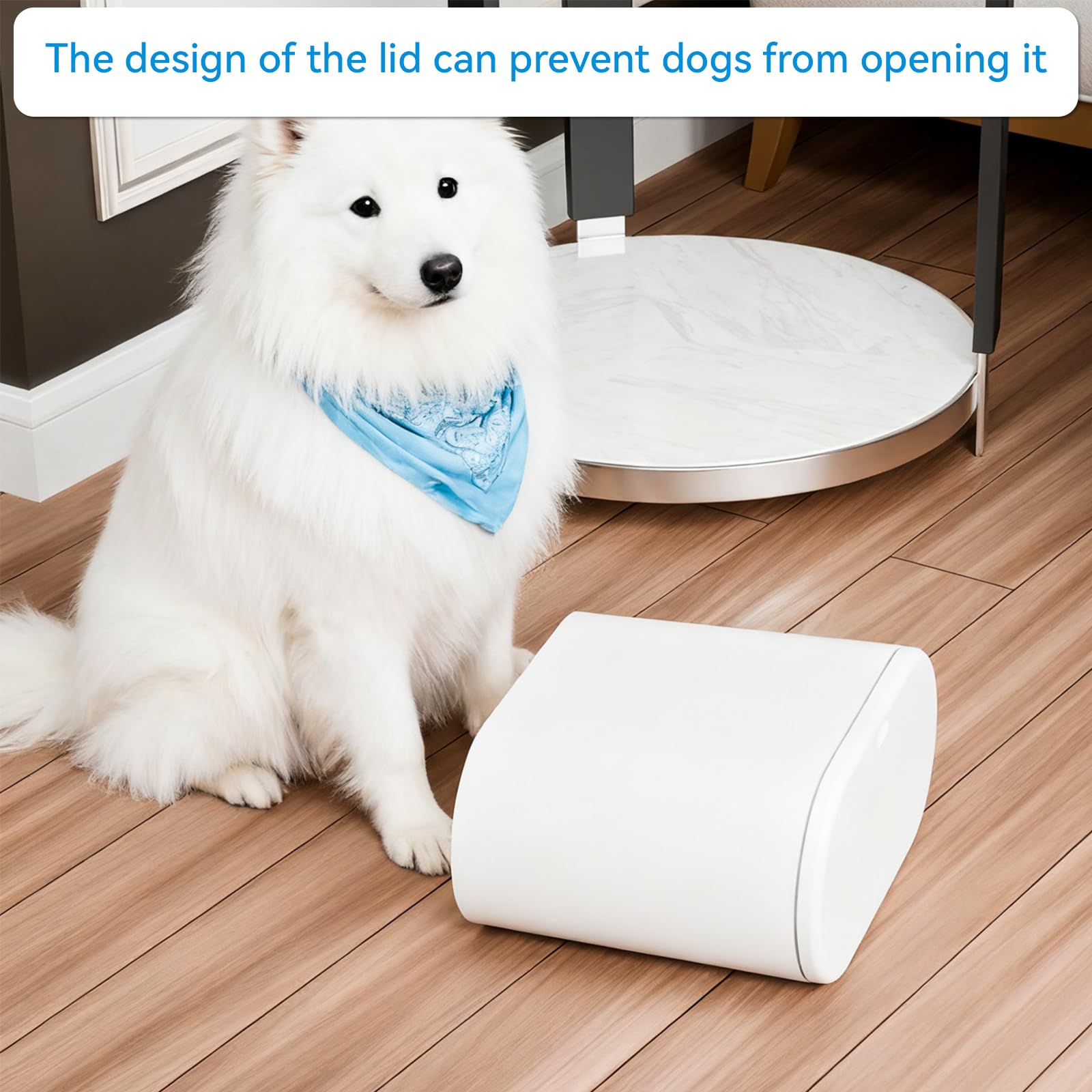 Yieach on RV counter illustrating compact travel-friendly design