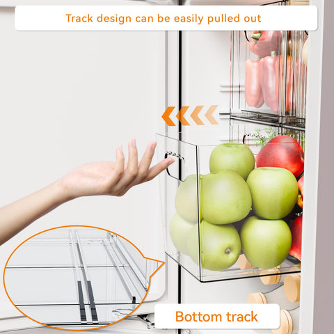 Yieach pantry scene with side-by-side setup maximizing shelf space