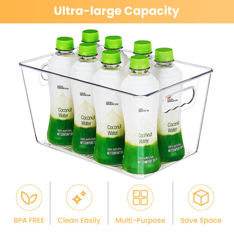 YIHONG stacked bins saving space and staying organized benefit