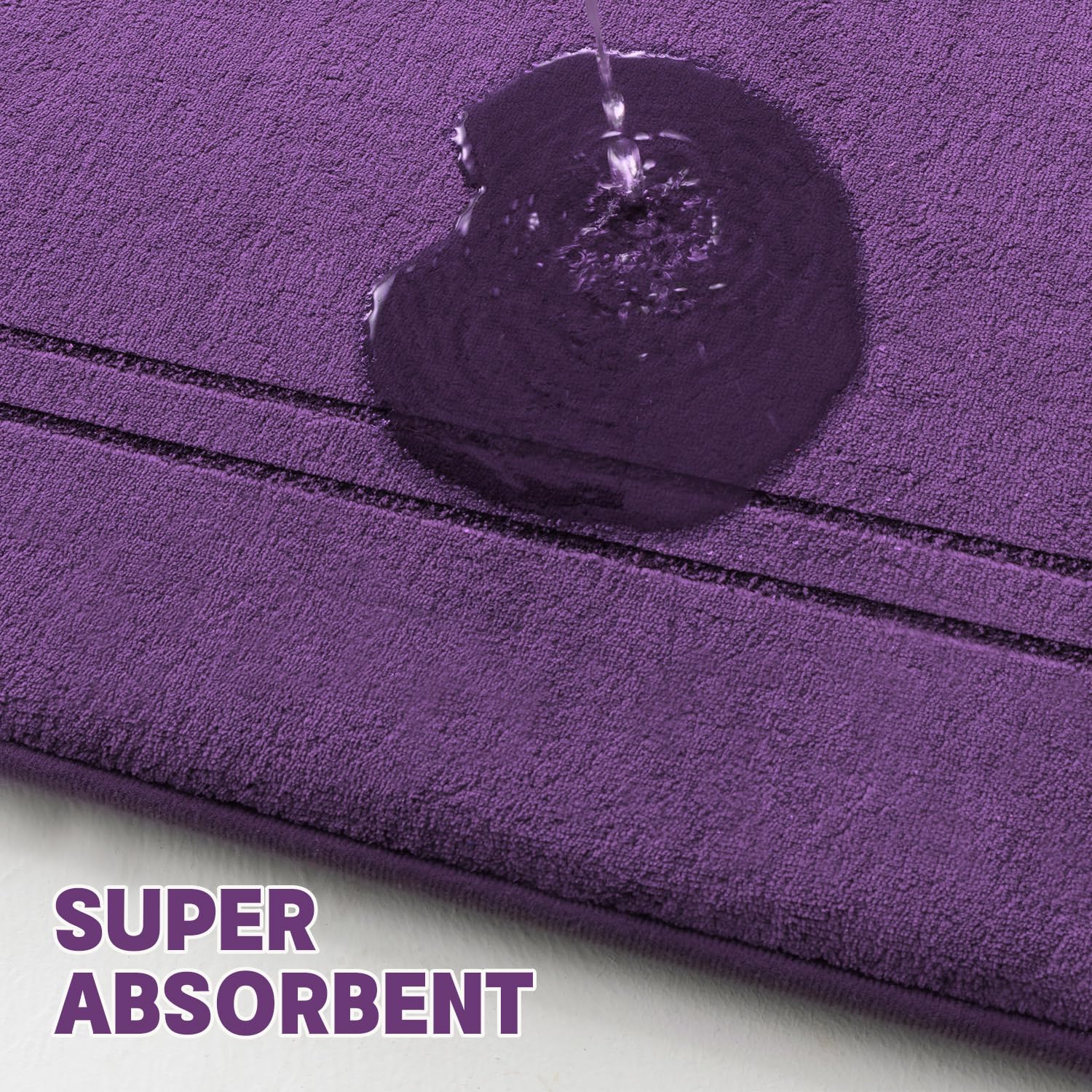 YIHOUSE close-up of linear fleece texture providing plush, warm comfort