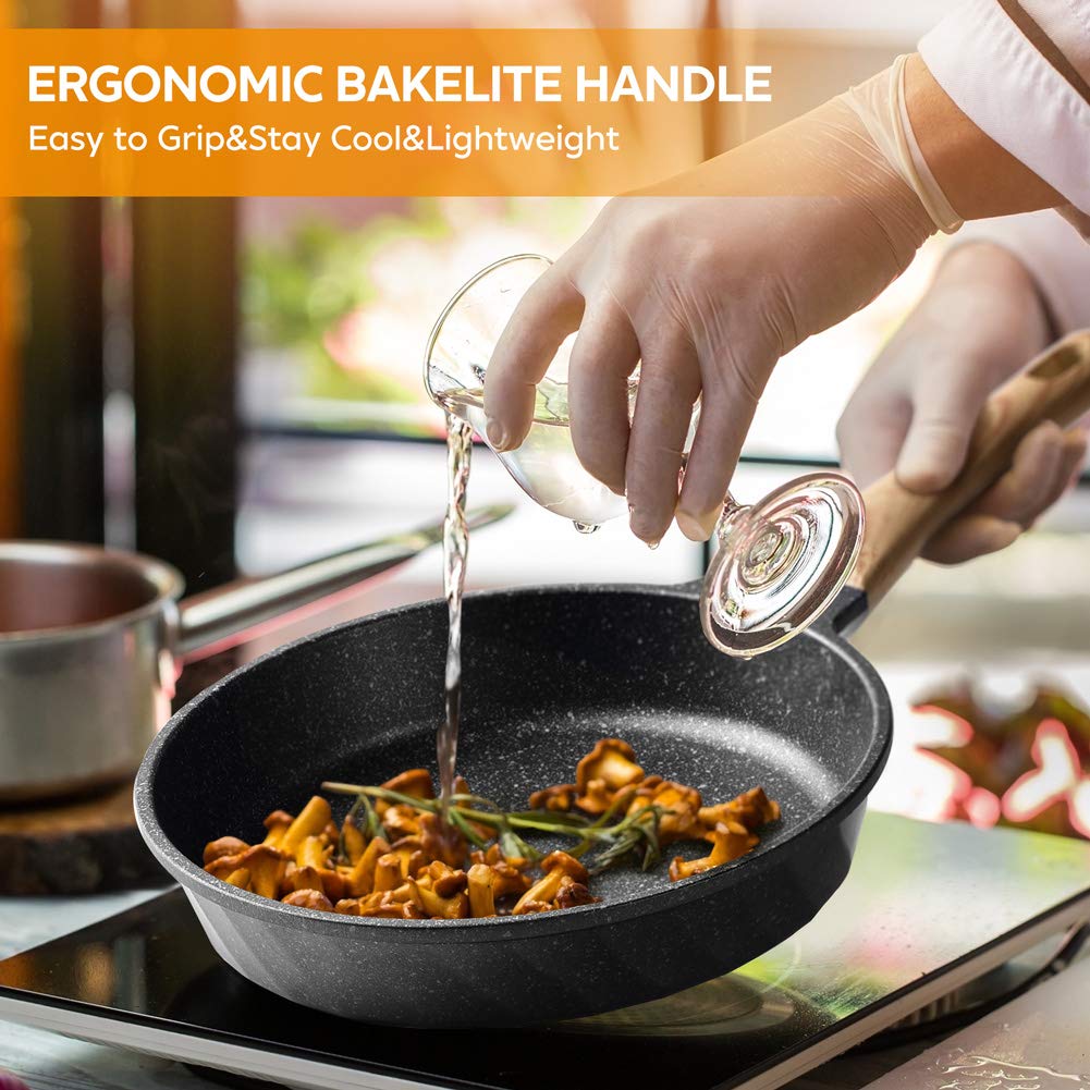 YIIFEEO lid and ergonomic handle detail showing cool grip and secure fit