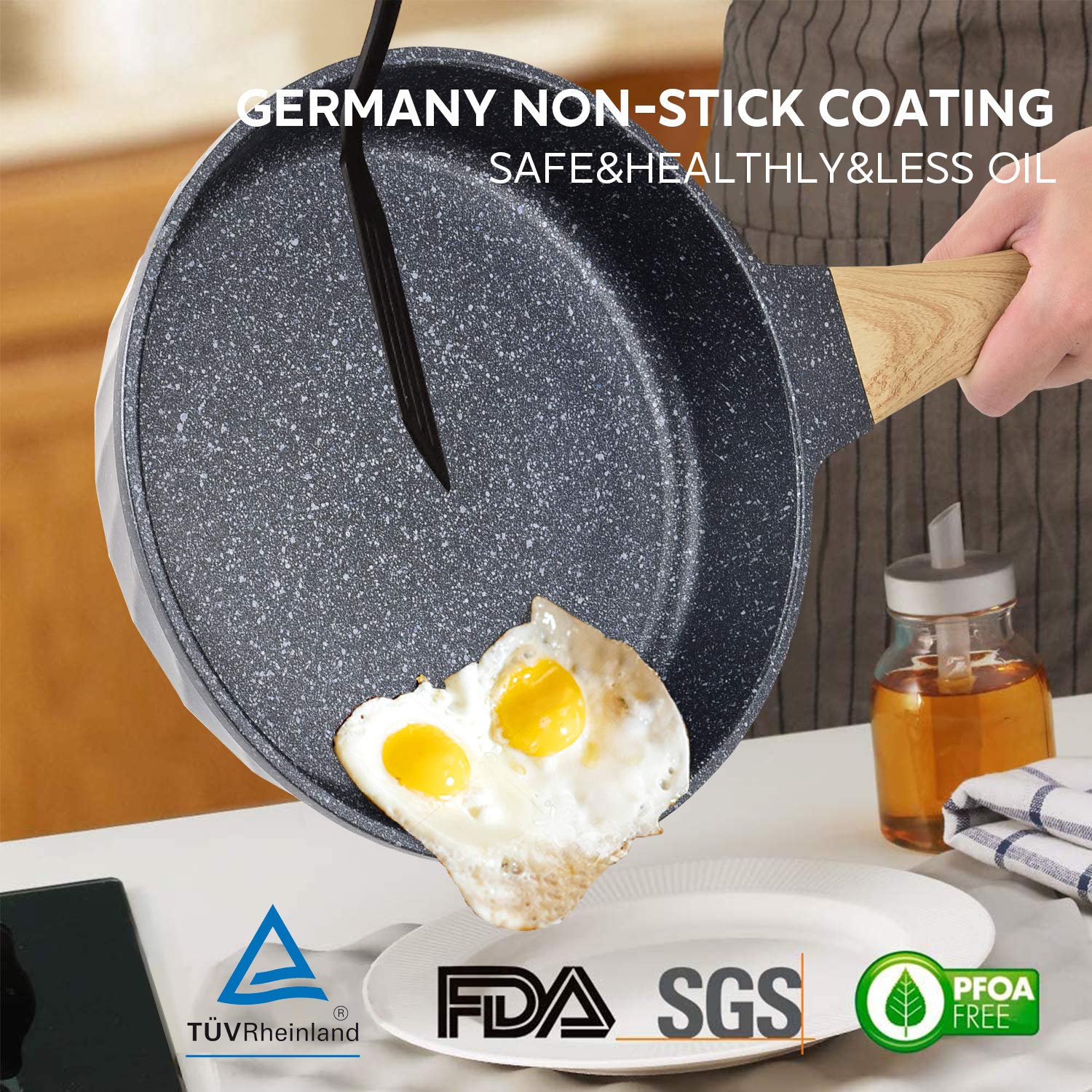 YIIFEEO magnetic flat base detail ensuring stable induction compatibility