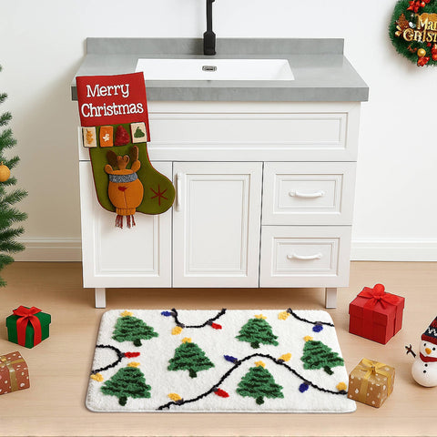YIKUSH vibrant colorful lights printed on trees for long-lasting festive brightness