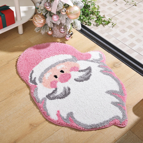 YIKUSH front view showing pink Santa design and festive appeal