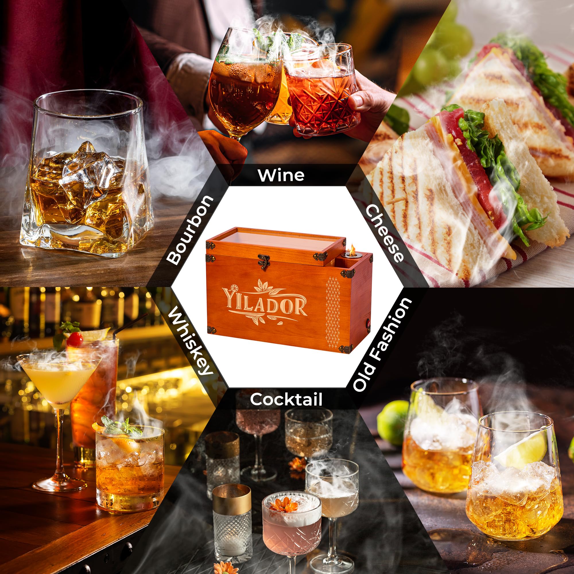 Yilador lifestyle home bar display demonstrating stylish presentation and entertaining appeal