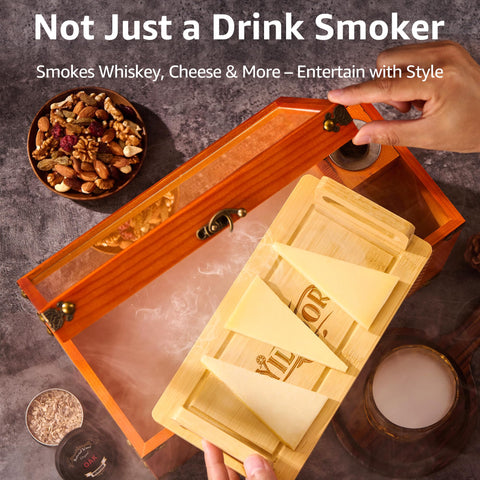 Yilador smoking cocktails in use delivering rich aroma and enhanced tasting experience