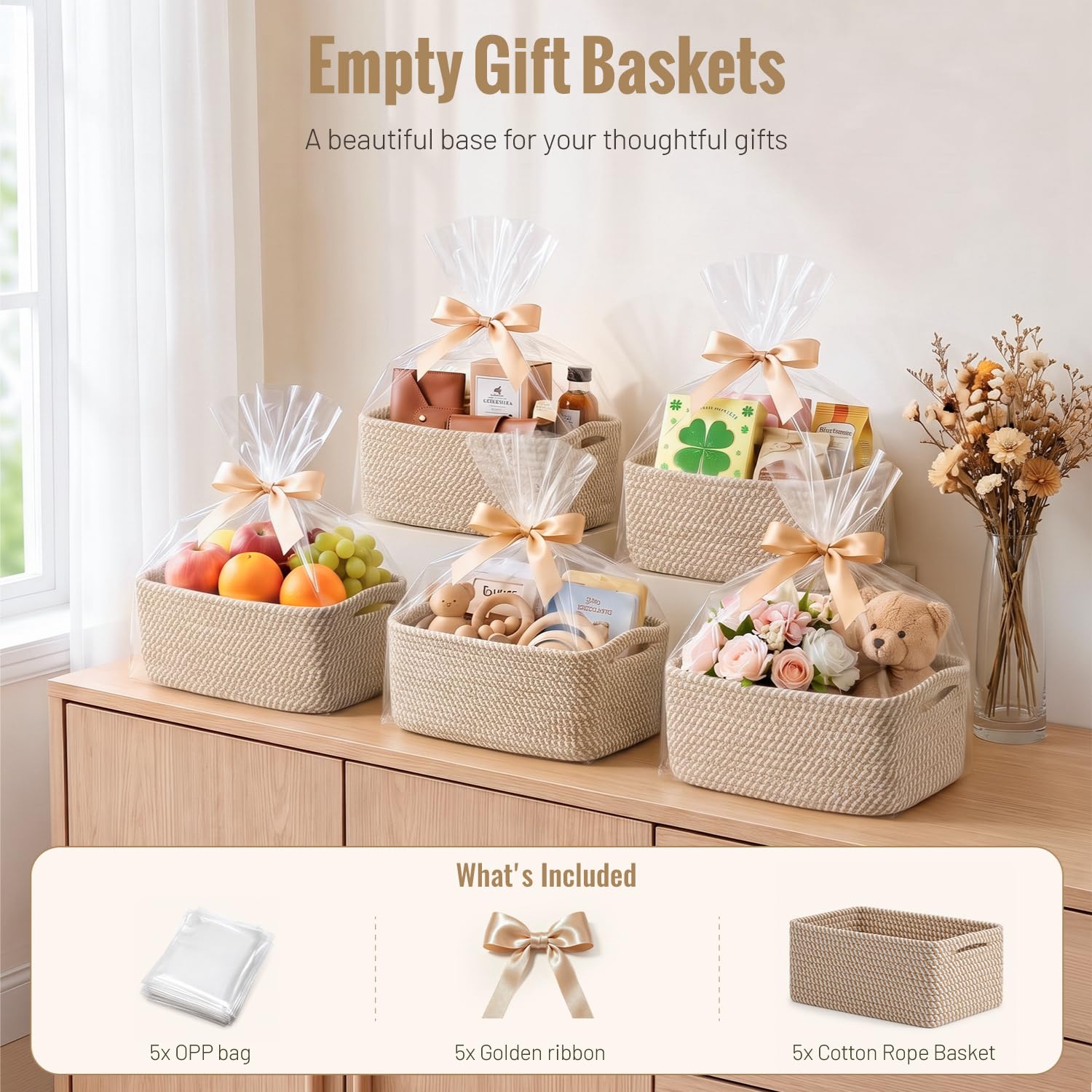 Yilobi basket on nursery changing table organizing baby items for accessibility benefit
